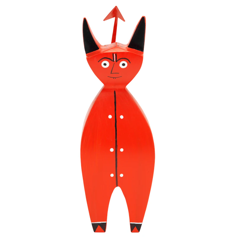 Wooden Doll Trefigur, Little Devil