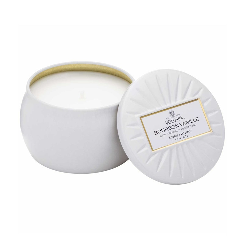 Metallic Duftlys Bourbon Vanille, 25 timer