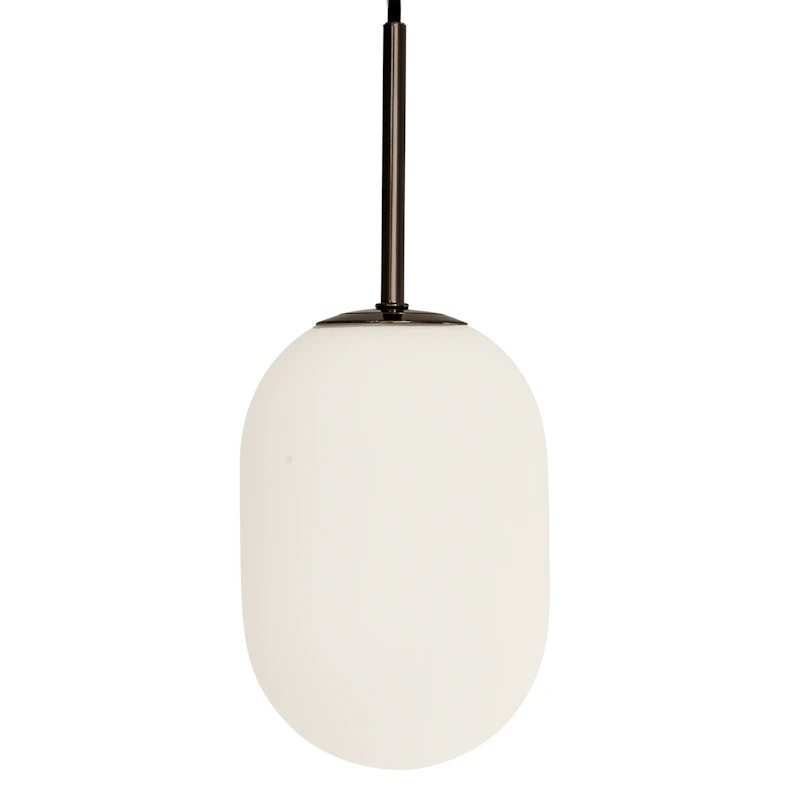 Noor Pendel Opal / Sort, 17,5 cm