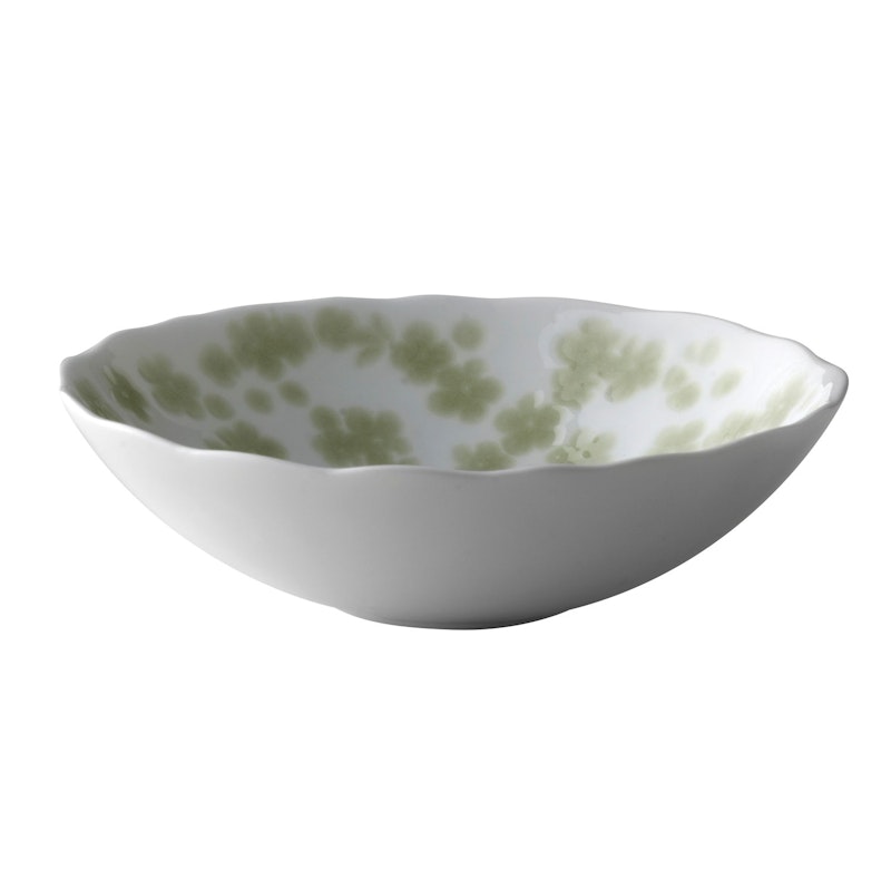Slåpeblom Skål 12 cm, Grønn