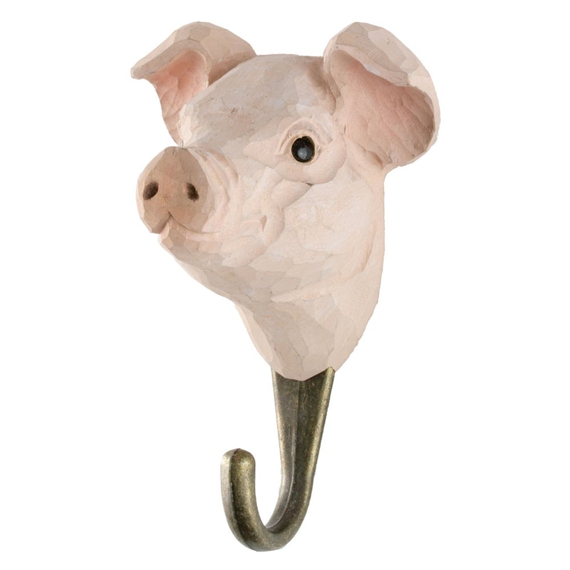 Håndskåret Krok, Gris