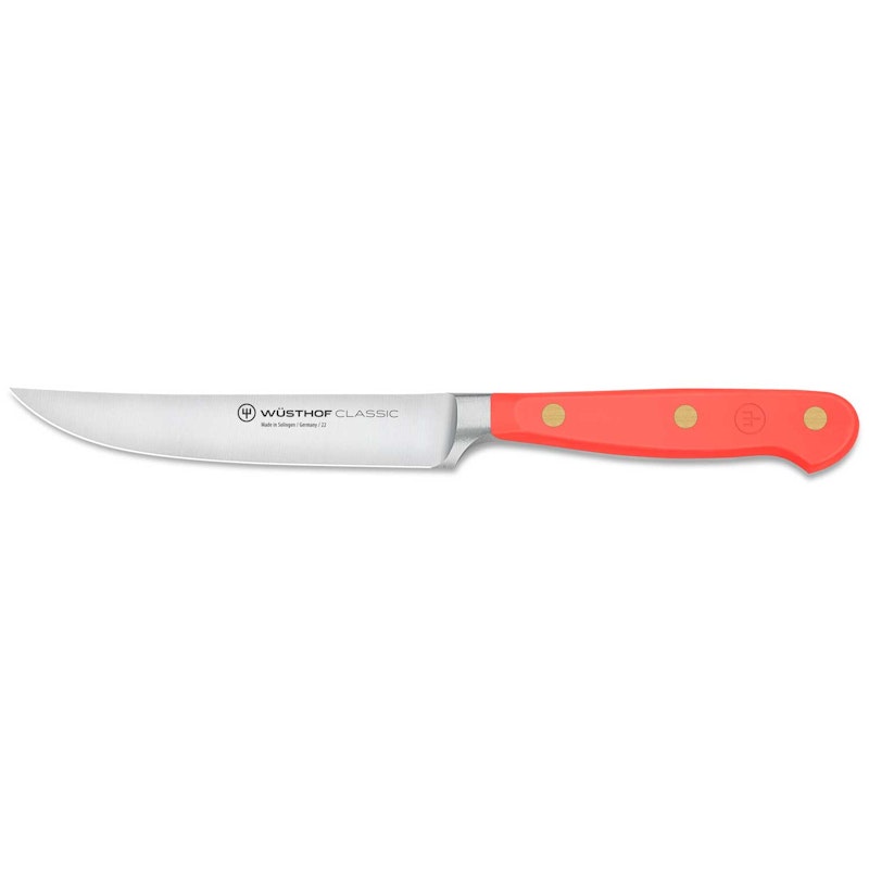 Classic Colour Biffkniv 12 cm, Coral Peach