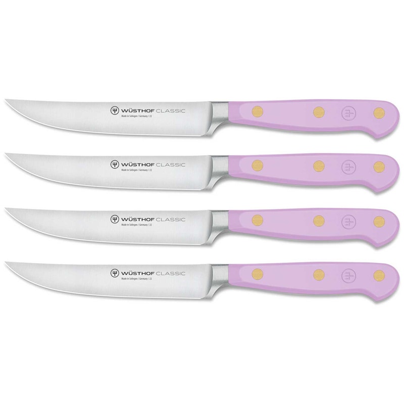 Classic Colour Biffkniver 4-pk, Purple Yam