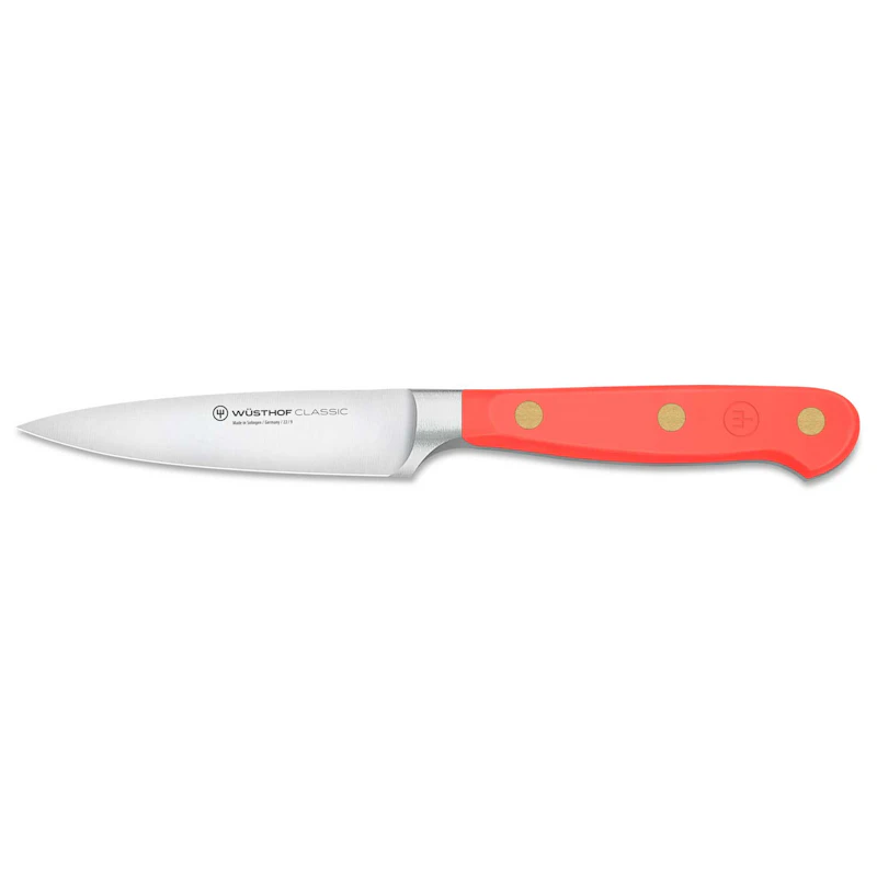 Classic Colour Skrellekniv 9 cm, Coral Peach