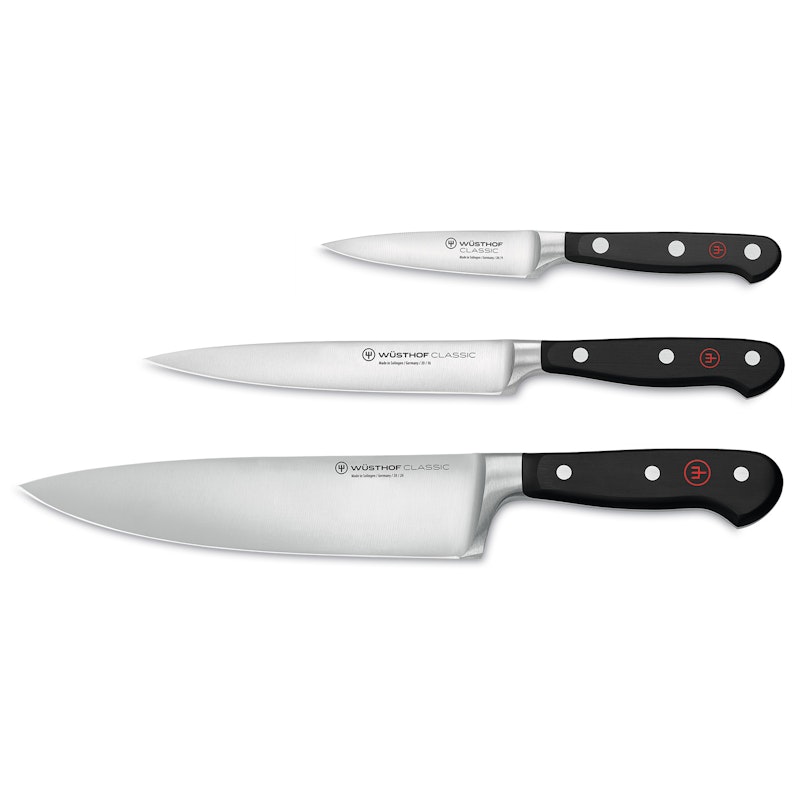 Classic Knivsett, 3-pk