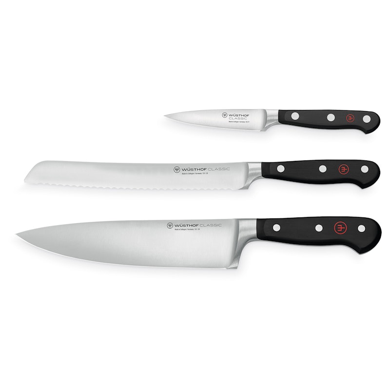 Classic Knivsett, 3-pk