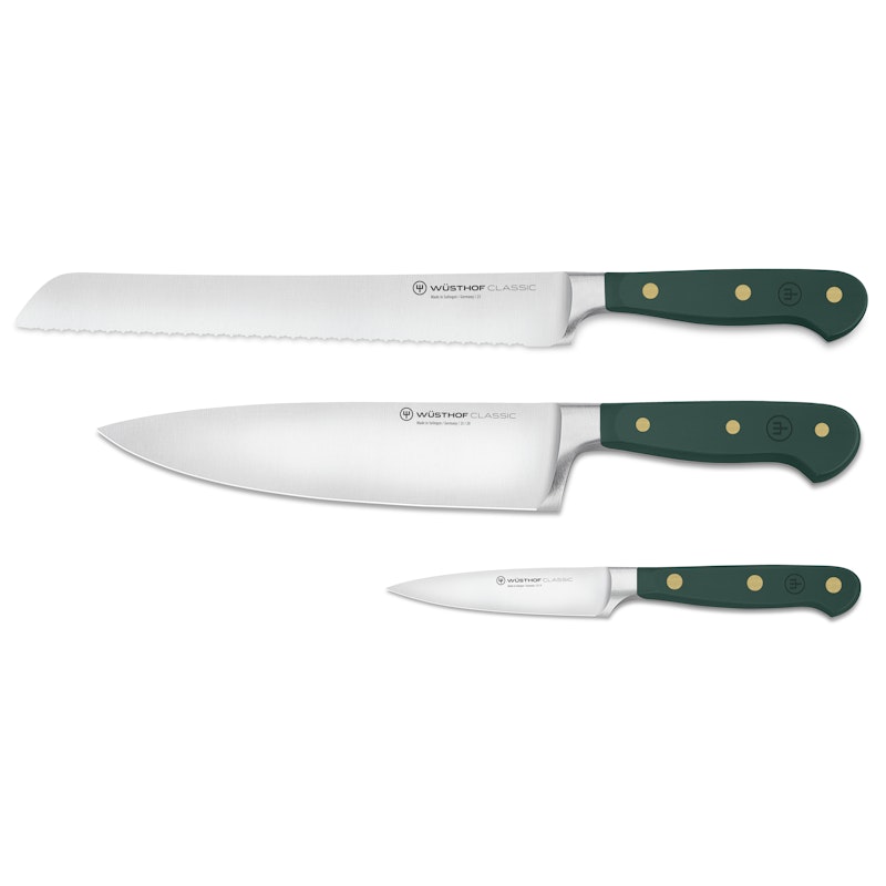 Classic Colour Startsett Med 3 Kniver, Fresh Rosmary