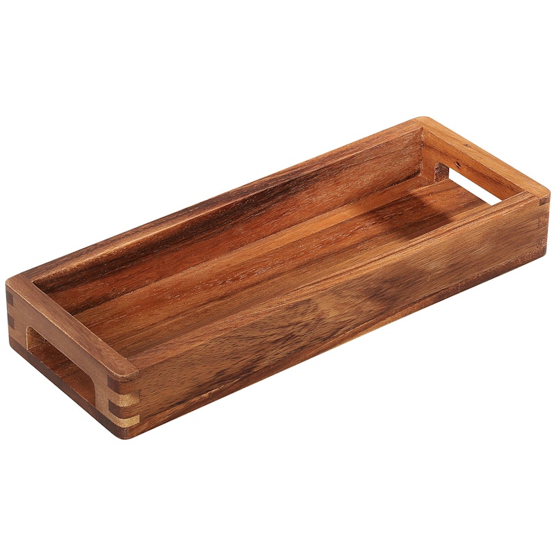 Serveringsbrett Akasietre, 12x32 cm