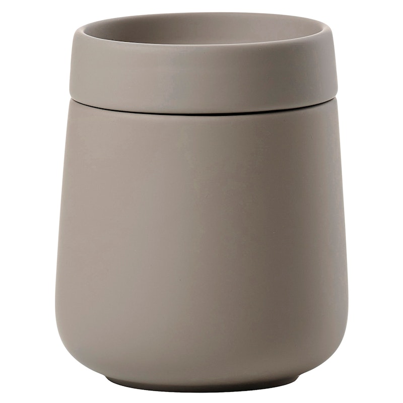Nova One Krukke med Lokk, Taupe