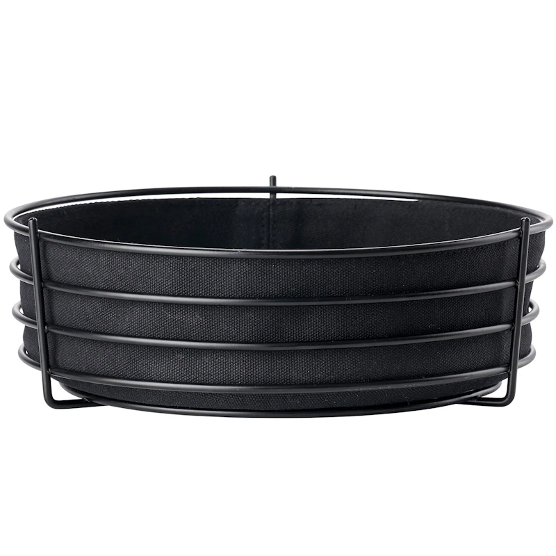 Singles Brødkurv Ø25.5 cm, Svart