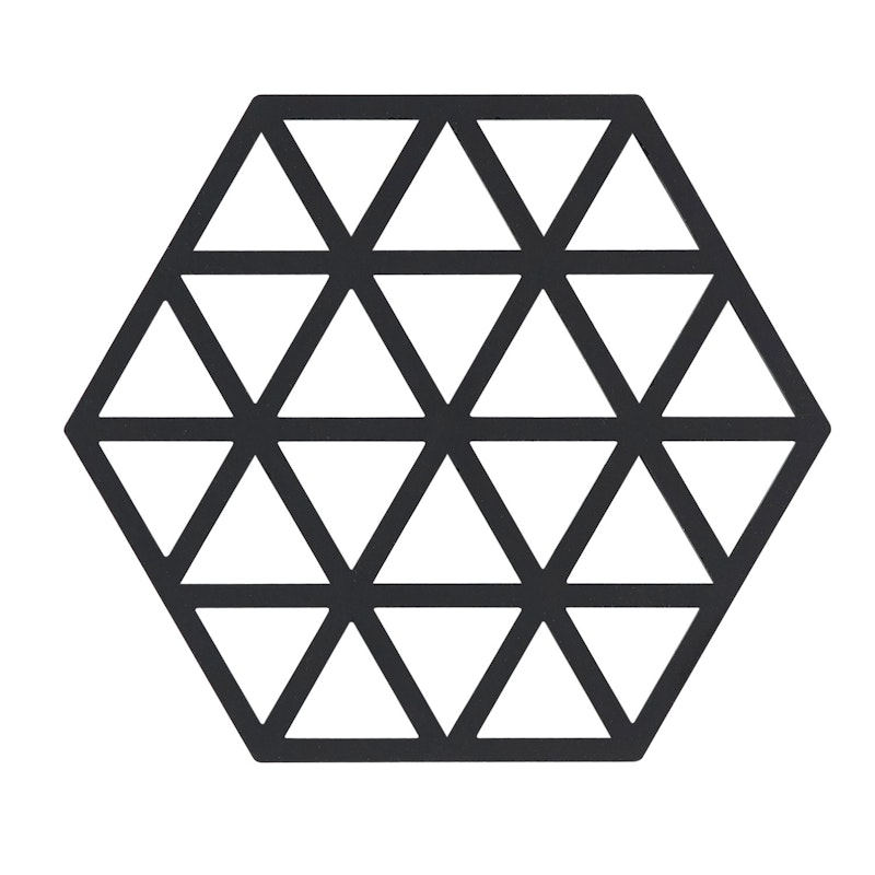 Triangles Gryteunderlag, Sort