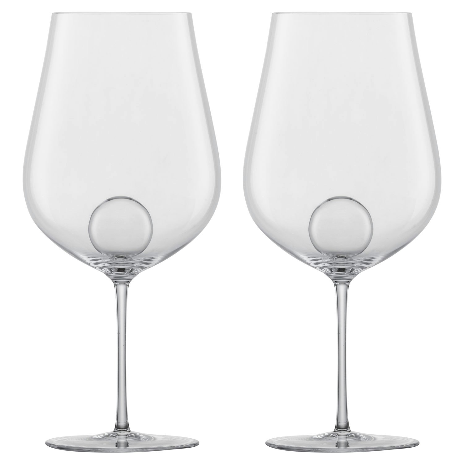 Zwiesel Air Sense Bordeaux R&oslash;dvinsglass 84 Cl 2-pk -  Vinglass Munnbl&aring;st Glass Klar - 46208429
