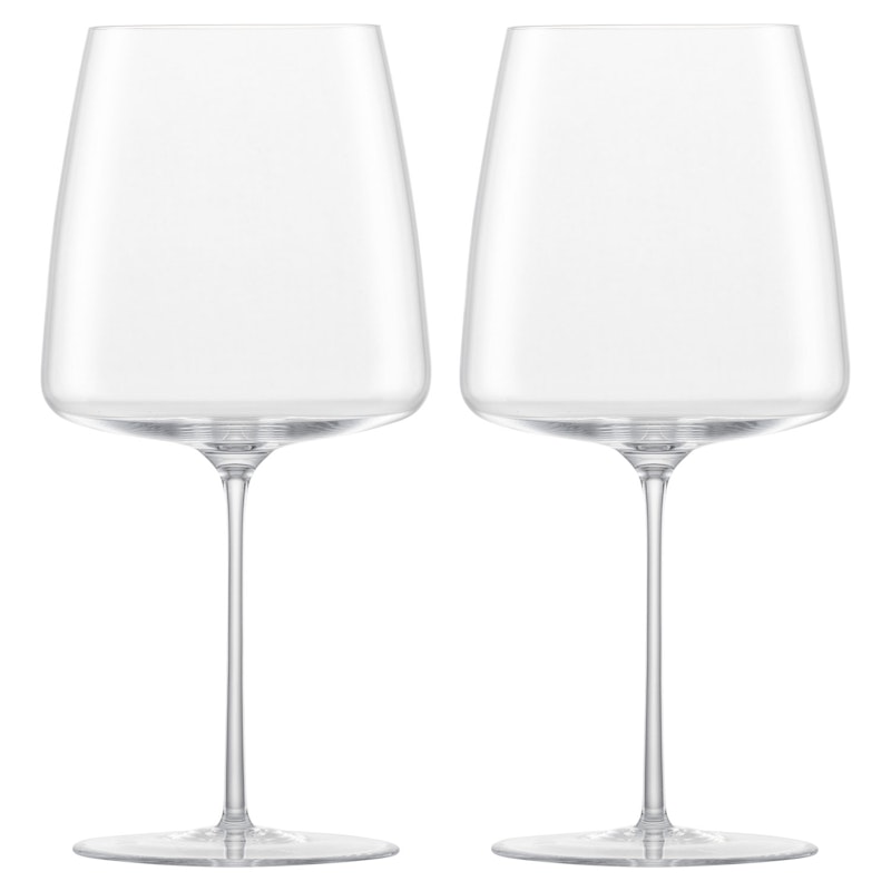 Simplify Velvety & Sumptuous Vinglass 74 cl, 2-pk